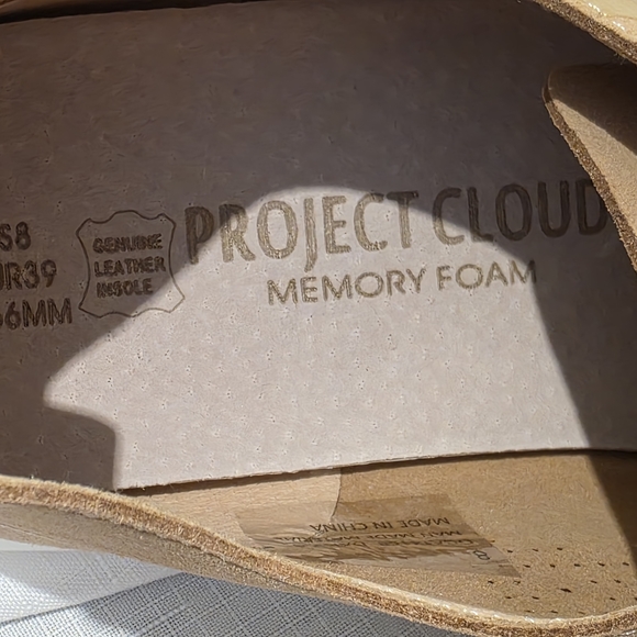 Project Cloud "Daisy" Hand-stitched Leather Sneakers.  Size 8.  NWOT. - Picture 7 of 8